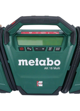 Metabo AK 18 Multi Akku Kompressor 18 V 11 bar + 1x Akku 4,0 Ah + Ladegerät