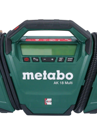 Metabo AK 18 Multi Akku Kompressor 18 V 11 bar + 1x Akku 5,5 Ah + Ladegerät