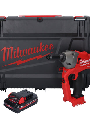 Milwaukee M18 ONEFPRT-301X Akku Blindnietgerät 18 V 20 kN Brushless + 1x Akku 3,0 Ah + HD Box - ohne Ladegerät