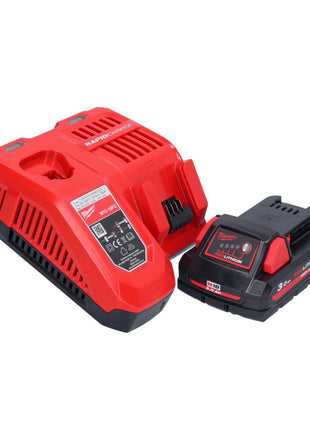 Milwaukee M18 ONEFPRT-301X Akku Blindnietgerät 18 V 20 kN Brushless + 1x Akku 3,0 Ah + Ladegerät + HD Box