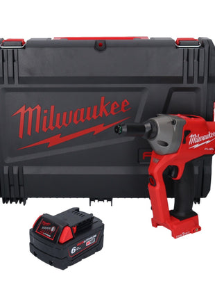 Milwaukee M18 ONEFPRT-601X Akku Blindnietgerät 18 V 20 kN Brushless + 1x Akku 6,0 Ah + HD Box - ohne Ladegerät