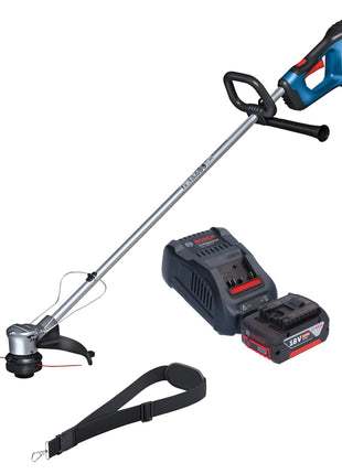 Bosch GRT 18V-33 Professional Akku Rasentrimmer 18 V 330 mm Brushless + 1x Akku 6,0 Ah + Ladegerät