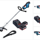 Bosch GRT 18V-33 Professional Akku Rasentrimmer 18 V 330 mm Brushless + 2x Akku 6,0 Ah + Ladegerät