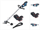 Bosch GFR 18V-23 Desbrozadora de batería profesional 18 V 230 mm sin escobillas + 2x baterías 6,0 Ah + cargador