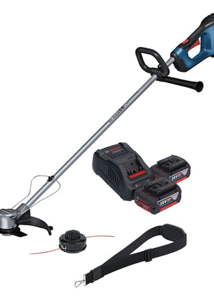 Bosch GFR 18V-23 Professional Akku Freischneider 18 V 230 mm Brushless + 2x Akku 6,0 Ah + Ladegerät