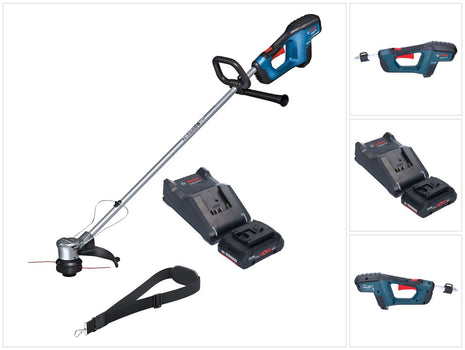 Coupe-bordures sans fil GRT 18V-33 Professional Bosch 18 V 330 mm Brushless + 1x batterie ProCORE 4,0 Ah + chargeur