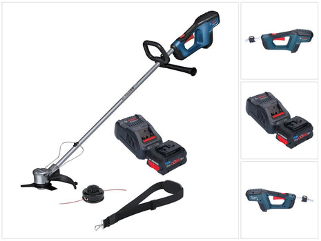 Bosch GFR 18V-23 Desbrozadora de batería profesional 18 V 230 mm sin escobillas + 1x batería ProCORE 8,0 Ah + cargador