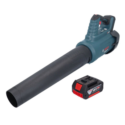 Bosch GBL 18V-750 Professional Akku Gebläse 18 V BITURBO Brushless + 1x Akku 5,0 Ah - ohne Ladegerät
