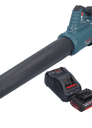 Bosch GBL 18V-750 Professional Akku Gebläse 18 V BITURBO Brushless + 1x Akku 5,0 Ah + Ladegerät