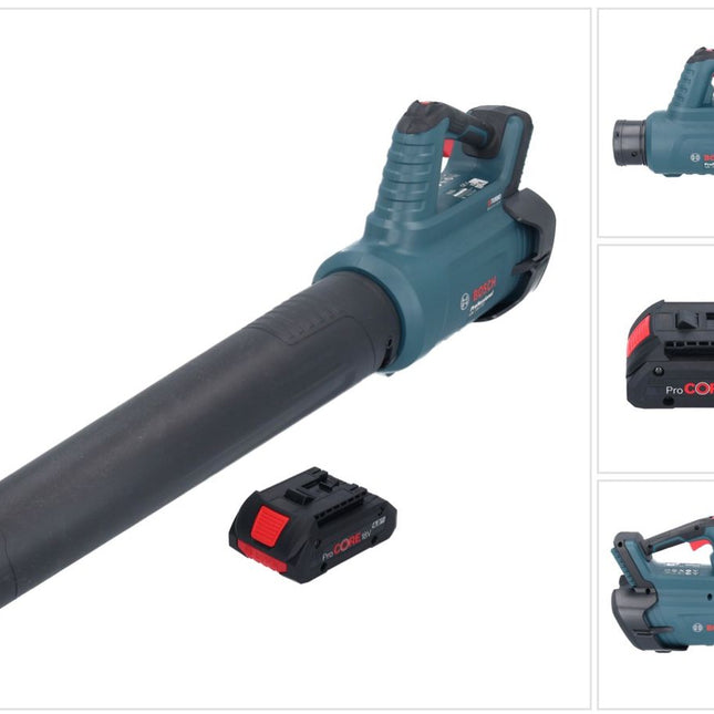 Bosch GBL 18V-750 Professional Akku Gebläse 18 V BITURBO Brushless + 1x ProCORE Akku 4,0 Ah - ohne Ladegerät
