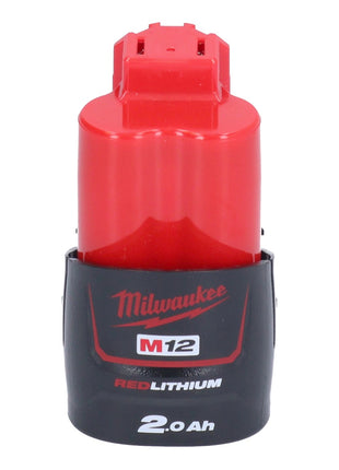 Milwaukee M12 FHIR14LR-201 Akku Hochgeschwindigkeits Ratsche 12 V 47 Nm 1/4" Brushless + 1x Akku 2,0 Ah - ohne Ladegerät