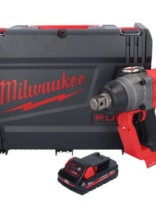 Milwaukee M18 ONEFHIWF1-301X Clé à choc sans fil 18 V 2033 Nm 1 Brushless + 1x batterie 3,0 Ah + HD Box - sans chargeur