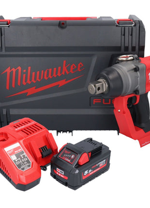 Milwaukee M18 ONEFHIWF1-551X Akku Schlagschrauber 18 V 2033 Nm 1″ Brushless + 1x Akku 5,5 Ah + Ladegerät + HD Box