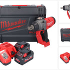 Milwaukee M18 ONEFHIWF1-552X Akku Schlagschrauber 18 V 2033 Nm 1″ Brushless + 2x Akku 5,5 Ah + Ladegerät + HD Box