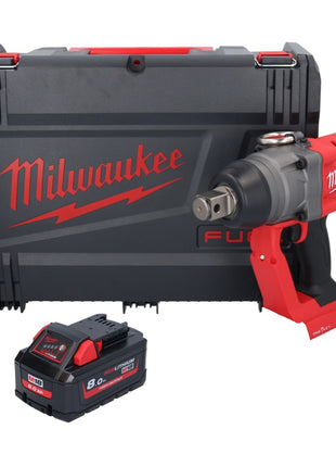 Milwaukee M18 ONEFHIWF1-801X Akumulatorowy klucz udarowy 18 V 2033 Nm 1″ bezszczotkowy + 1x akumulator 8,0 Ah + skrzynka HD - bez ładowarki