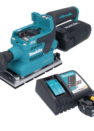 Makita DBO 381 RF1U ponceuse orbitale sur batterie 18 V 93 x 185 mm sans balais + 1x batterie 3,0 Ah + chargeur