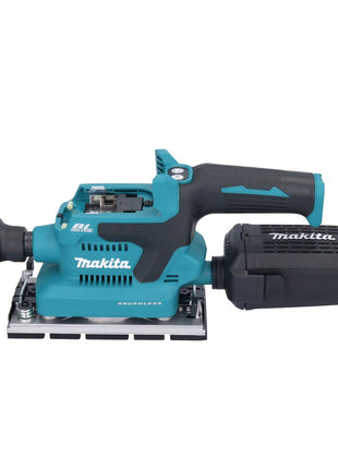 Makita DBO 381 RF1U ponceuse orbitale sur batterie 18 V 93 x 185 mm sans balais + 1x batterie 3,0 Ah + chargeur