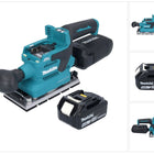 Makita DBO 381 M1U Akku Schwingschleifer 18 V 93 x 185 mm Brushless + 1x Akku 4,0 Ah - ohne Ladegerät