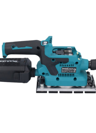 Makita DBO 381 RTU Akku Schwingschleifer 18 V 93 x 185 mm Brushless + 2x Akku 5,0 Ah + Ladegerät