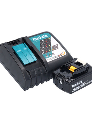 Makita DBO 381 RG1JU ponceuse orbitale sur batterie 18 V 93 x 185 mm sans balais + 1x batterie 6,0 Ah + chargeur + Makpac