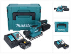 Makita DBO 381 RG1JU ponceuse orbitale sur batterie 18 V 93 x 185 mm sans balais + 1x batterie 6,0 Ah + chargeur + Makpac