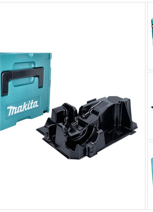 Makita Makpac 4 Systemkoffer 395 x 295 x 315 mm + passende Einlage für DGA 511 / 513 / 514 / 515 / 517 / 519 und DHR 243