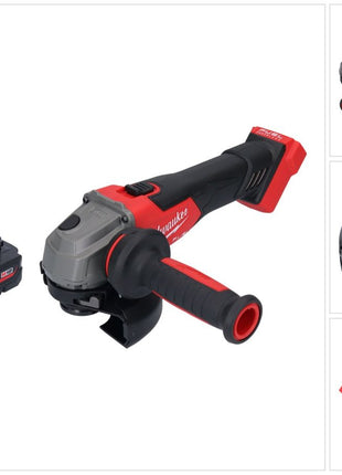 Milwaukee M18 FSAG125X-301 Akku Winkelschleifer 18 V 125 mm Brushless + 1x Akku 3,0 Ah - ohne Ladegerät