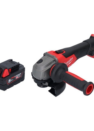 Meuleuse d'angle sur batterie Milwaukee M18 FSAG125X-501 18 V 125 mm sans balais + 1x batterie 5,0 Ah - sans chargeur