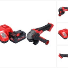 Milwaukee M18 FSAG125X-801 Akku Winkelschleifer 18 V 125 mm Brushless + 1x Akku 8,0 Ah + Ladegerät