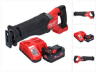 Batterie Milwaukee M18 FSZ-801 Scie sabre Recipro 18 V brushless + 1x batterie 8,0 Ah + chargeur