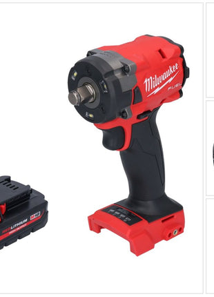 Clé à chocs sans fil Milwaukee M18 FIW2F12-301 18 V 339 Nm 1/2" brushless + 1x batterie 3,0 Ah - sans chargeur