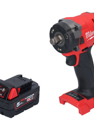 Clé à chocs sans fil Milwaukee M18 FIW2F12-501 18 V 339 Nm 1/2" brushless + 1x batterie 5,0 Ah - sans chargeur