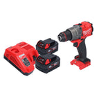 Milwaukee M18 FPD3-402 Akku Schlagbohrschrauber 18 V 158 Nm Brushless + 2x Akku 4,0 Ah + Ladegerät