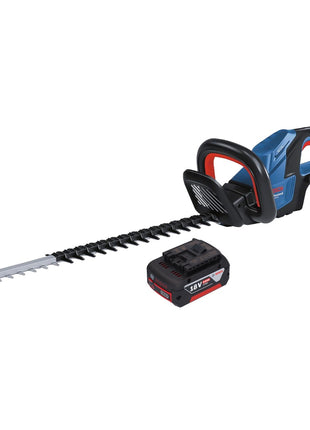 Bosch GHE 18V-60 Professional Akku Heckenschere 18 V 60 cm Brushless + 1x Akku 5,0 Ah - ohne Ladegerät