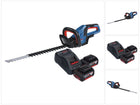 Bosch GHE 18V-60 Professional Akku Heckenschere 18 V 60 cm Brushless + 2x Akku 5,0 Ah + Ladegerät