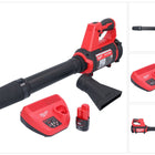 Milwaukee M12 BBL-201 Akku Gebläse 12 V + 1x Akku 2,0 Ah + Ladegerät