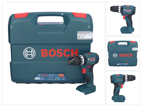 Bosch GSB 18V-45 Professional 18 V 45 Nm trapano a percussione a batteria Brushless + L-Case - senza batteria, senza caricabatterie