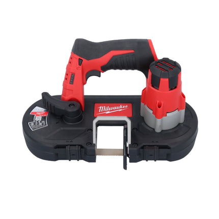 Milwaukee M12 BS-201 Akku Bandsäge 12 V 41 x 41 mm + 1x Akku 2,0 Ah - ohne Ladegerät