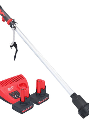 Milwaukee M12 BSWP-502 Akku Transferpumpe 12 V 34 l/min + 2x Akku 5,0 Ah + Ladegerät