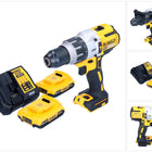 DeWalt DCD 996 D2 Akku Schlagbohrschrauber 18 V 95 Nm Brushless + 2x Akku 2,0 Ah + Ladegerät
