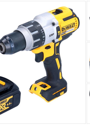 Perceuse à percussion sans fil DeWalt DCD 996 N 18 V 95 Nm sans balai + 1x batterie 4,0 Ah - sans chargeur