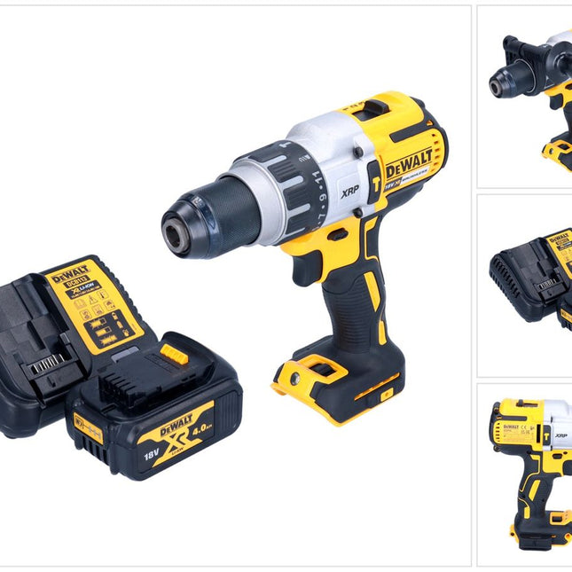 DeWalt DCD 996 M1 Akku Schlagbohrschrauber 18 V 95 Nm Brushless + 1x Akku 4,0 Ah + Ladegerät