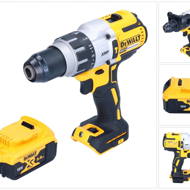DeWalt DCD 996 N Akku Schlagbohrschrauber 18 V 95 Nm Brushless + 1x Akku 5,0 Ah - ohne Ladegerät
