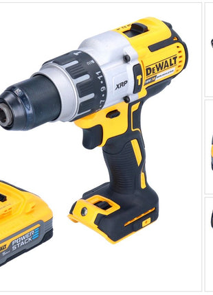 DeWalt DCD 996 N Akku Schlagbohrschrauber 18 V 95 Nm Brushless + 1x Powerstack Akku 5,0 Ah - ohne Ladegerät