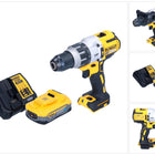 DeWalt DCD 996 H1 Akku Schlagbohrschrauber 18 V 95 Nm Brushless + 1x Powerstack Akku 5,0 Ah + Ladegerät