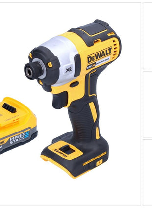 Clé à chocs sans fil DeWalt DCF 887 N 18 V 205 Nm 1/4" sans balais + 1x batterie 1,7 Ah - sans chargeur