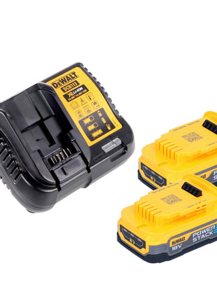 DeWalt DCF 887 E2 Akku Schlagschrauber 18 V 205 Nm 1/4" Brushless + 2x Akku 1,7 Ah + Ladegerät