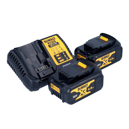 DeWalt DCF 887 M2 Akku Schlagschrauber 18 V 205 Nm 1/4" Brushless + 2x Akku 4,0 Ah + Ladegerät