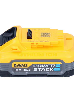 DeWalt DCF 887 N Akku Schlagschrauber 18 V 205 Nm 1/4" Brushless + 1x Akku Powerstack 5,0 Ah - ohne Ladegerät