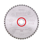 Metabo Precision Cut Wood - Hoja de sierra circular profesional 254 x 30 mm Z48 (628221000) WZ 5° NEG